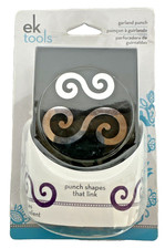 Ek Tools Large Garland Punch Punches That Link Swirls spirals Locking punch