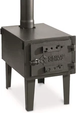 New Outdoor Wood Burning Stove Portable w/ Chimney Pipe for Cooking and Camping