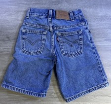 Vtg Levi's 550 Red Tab Shorts Sz 5 Denim 100 Cotton Jorts Measurements Photos