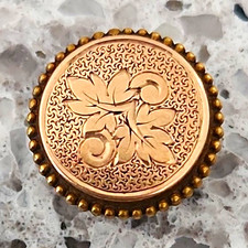 Gold Tone Metal Watch Crown Replacement Part,...