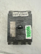 FPE NEF433015 Circuit Breaker 3 Pole, 15 Amp, 480VAC