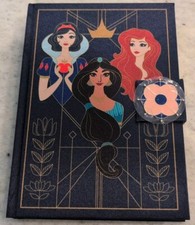 Disney Parks Classic Princess Storybook Journal Diary Snow White Jasmine Ariel