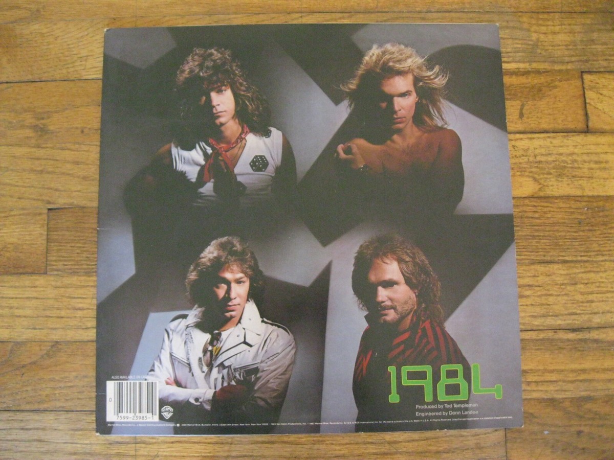 VAN HALEN 　ヴァンヘイレン1984 レコード 国内初盤　ステッカー付き VTG VAN HALEN~1984~WARNER BROS RECS~33RPM~12