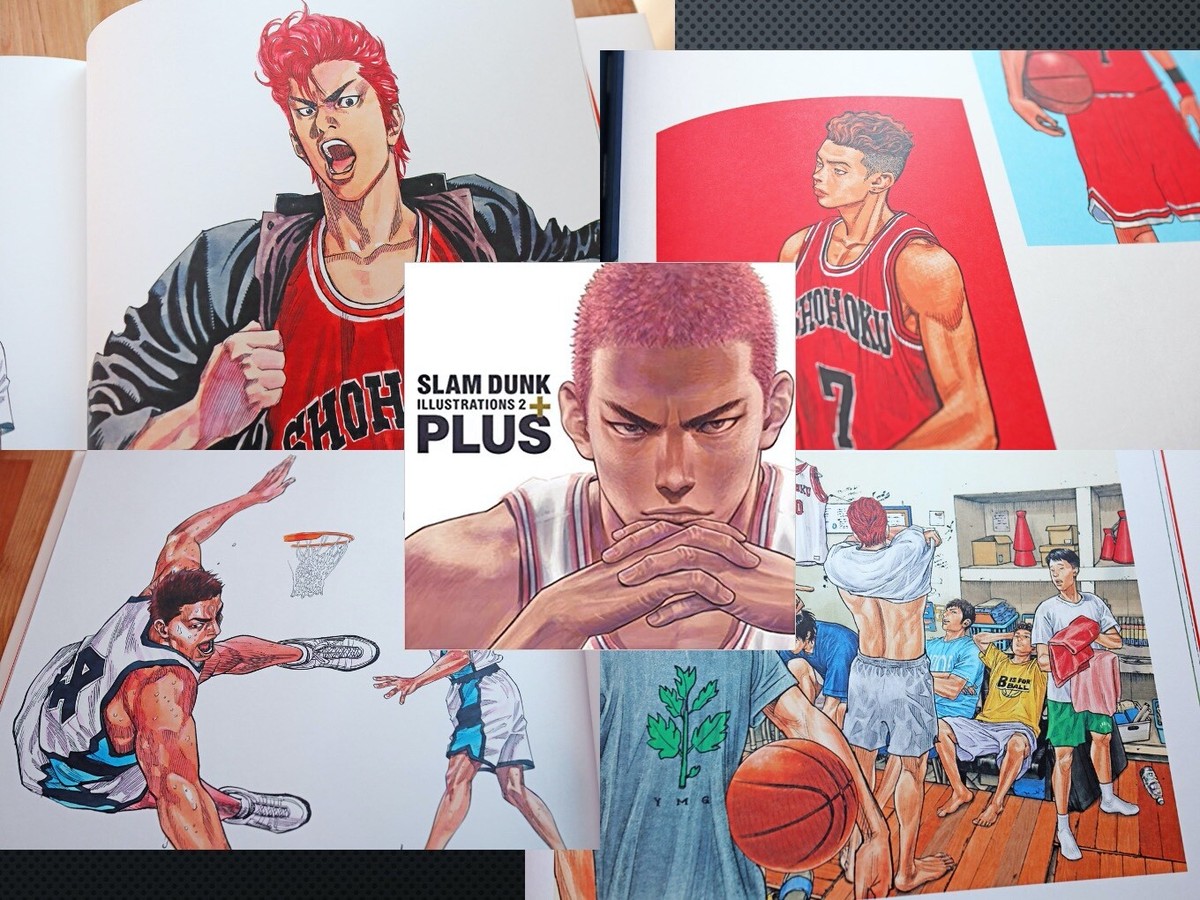 SLAM DUNK ILLUSTRATIONS/ 3 art book set/ inoue takehiko | eBay