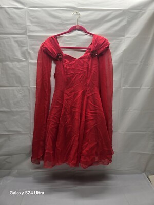 Consortium Red Dress Size 10