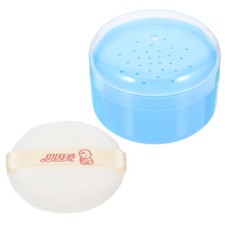 1 Set Baby Powder Puff Box Powder Puff Case Powder Puff and Container