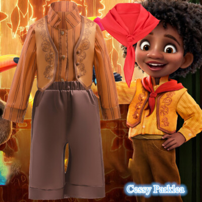 Z-O1-3 Encanto Antonio Madrigal Outfits Halloween Costume for Toddle Kids