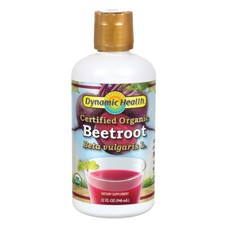 Dynamic Health Certified Organic Beetroot Dietary Supplement  32 oz