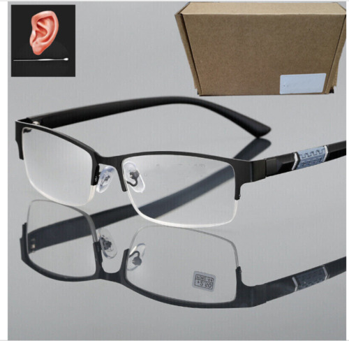 2 pary vintage męskie metalowe okulary do czytania filtr niebieskiego światła +1,0 ~+4,0 - Zdjęcie 1 z 12