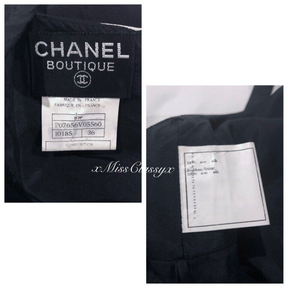 ✨Authentic Vintage Rare CHANEL 97P Runway CC Logo Polka Dot ✨Authentic Vintage Rare CHANEL 97P Runway CC Logo Polka Dot