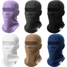 Winter Knit Fleece Warm Mask Balaclava Face Mask UV Protection Ski Sun Head Hood