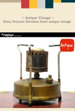 Brass Pressure Kerosene Stove antique vintage