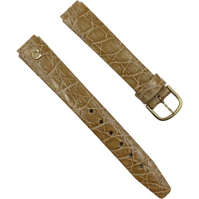 CONSUL SWISS - 14 / 18 MM VINTAGE GENUINE LEATHER WATCH STRAP - BRACELET BAND