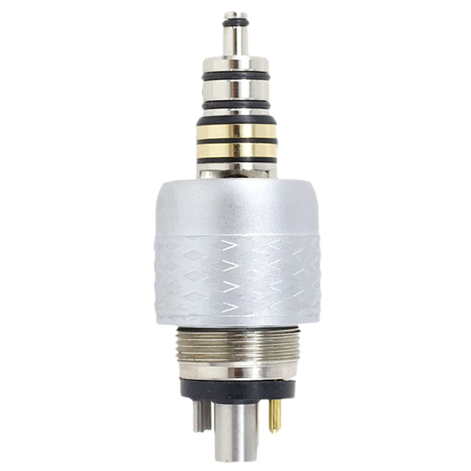 Acoplamiento dental de fibra óptica de 6 pines para NSK Kavo RQ-24 BienAir Sirona MULTIflex Foto 2 de 4