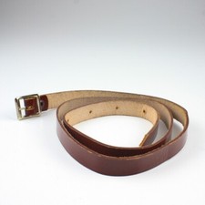 Unbranded Brown Leather - 1cm Wide 30" Camera/Case Strap Extender w/Metal Buckle