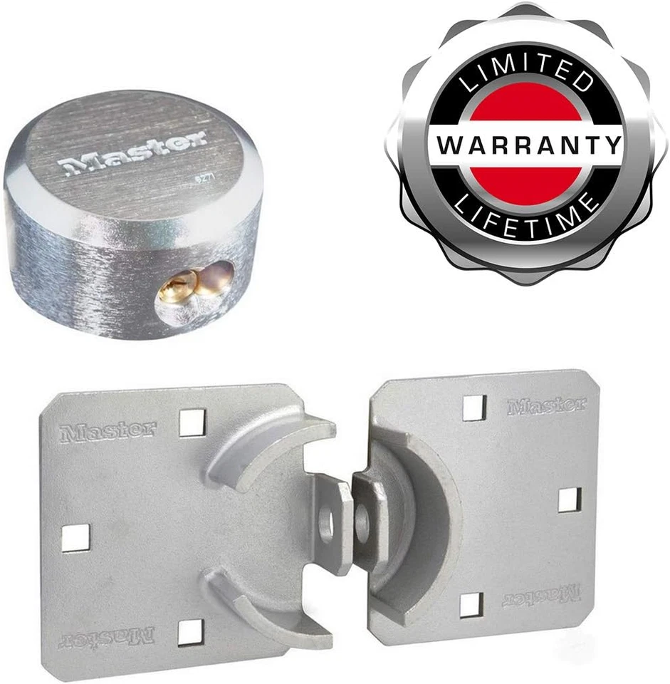 Master Lock 736EURD Luccheto Y Cerniera, Antifurto Auto Chiavi, Adatto Para Prot - Immagine 3 di 4