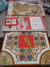 Scavenger Hunt 1983 Milton Bradley Board Game Complete. Age 8+.