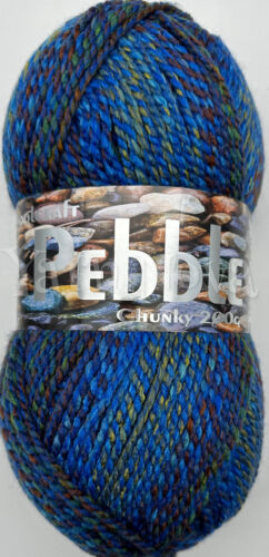 Woolcraft Pebble Chunky Knitting Crochet Yarn Wool - 200g - Choice 40+ Colours - Picture 71 of 113