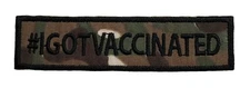 Personalize Custom Your Name Tag Camo Embroidered Applique Iron On Patch 3.9"x1"