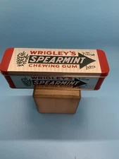 Wrigley's Spearmint Chewing Gum Tin (empty)