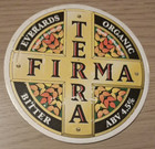 EVERARDS BREWERY - TERRA FIRMA 4,5% - BIO - Real Ale/Beer Pump Clip Front