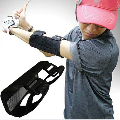 Golf Ellenbogenbandage Swing Elbow Straight Practice Trainer Alarm Corrector Sch