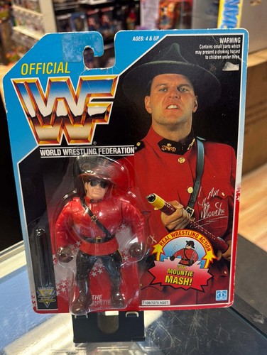 The Mountie 1352 (Vintage WWE WWF, Hasbro) Sealed...