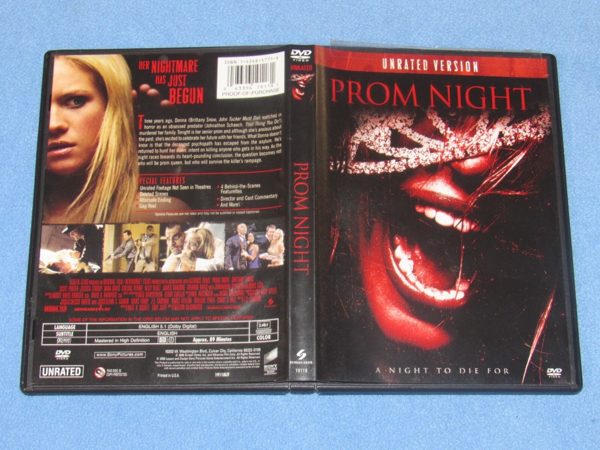 4-Film DVD Lot: PROM NIGHT Collection (Original, Remake, Part II