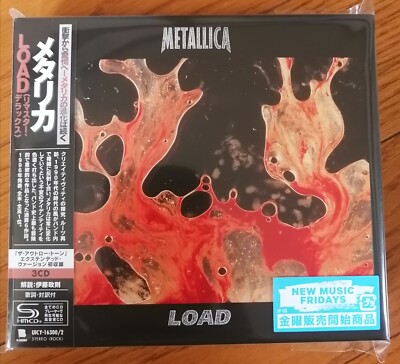 LLICA／メタリカ　CD 3CD Metallica - Load (Remastered Deluxe 2025, Japan SHM-CD) | eBay