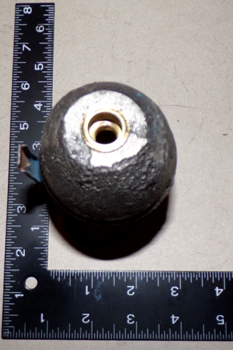 Hand Grenade Custom Shift Knob Handcrafted Lemon Hot Rod Made in USA - Picture 4 of 4