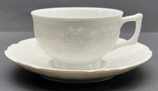 Raynaud Ceralene Hawthorne Cup & Saucer Limoges France **Excellent**