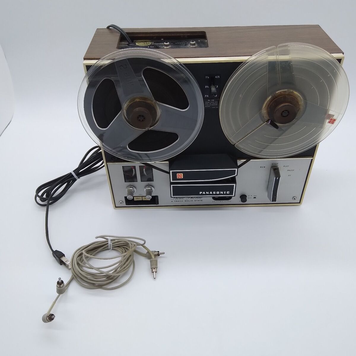 Vintage Rare Panasonic Solid State Reel to Reel Tape Player Vintage Rare Panasonic Solid State Reel to Reel Tape Player