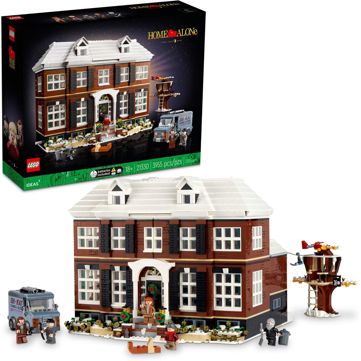 LEGO Ideas Home Alone McCallisters House Building Set 21330 (US STOCK)