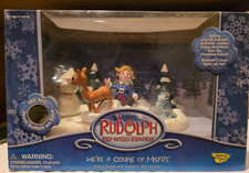 Rudolph the Red nosed Reindeer talking playset We're A Couple of Misfits