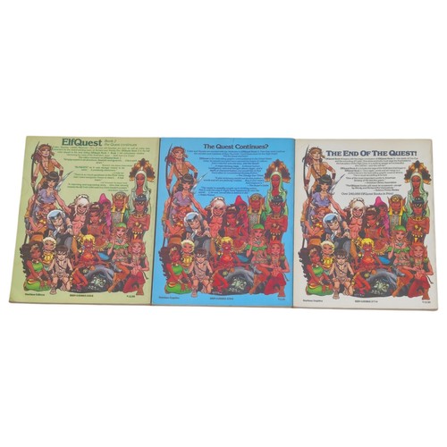 LOTTO 3 libri Elf Quest 2 3 e 4 Wendy & Richard Pini Starblaze fumetto vintage - Foto 2 di 5