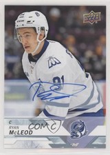2018-19 Upper Deck CHL Auto Ryan Mcleod #73 Auto a2n