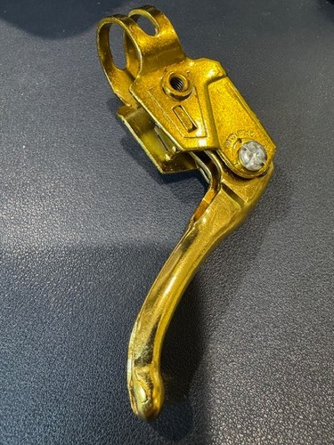 ! NOS DX DESIGN Brake Lever GOLD Vintage Old School BMX Right LEVER - Picture 5 of 10
