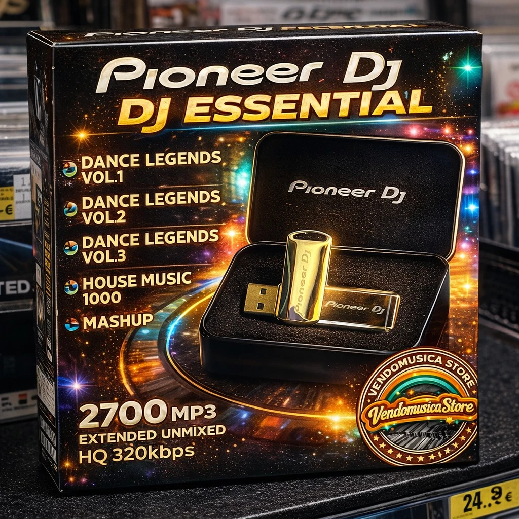 Chiavetta USB Pioneer DJ Con LED – Unità Esterna 64/128 GB, USB 3.0, Illuminazione RGB, Per DJ E Uso Generale