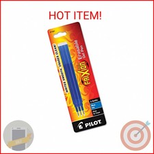 Pilot, FriXion Ball Gel Ink Refills for Erasable Pens, Fine Point 0.7 mm, Pack o