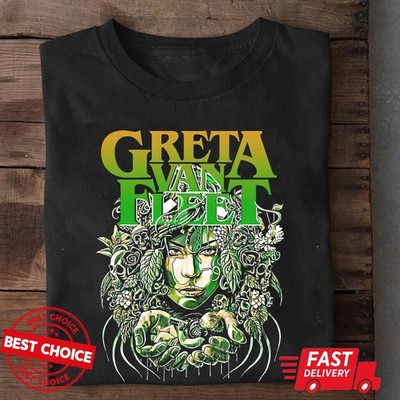 Greta Van Fleet Band Concert Tour T-Shirt Short Sleeve Adult S-4XL