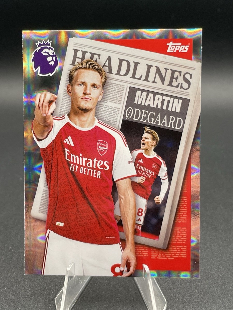 Martin Odegaard Headlines Topps Premier League 2025/2026 Arsenal