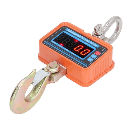 4400lb 2000kg Digital Crane Scale LED Hanging Scale With Remote Control^