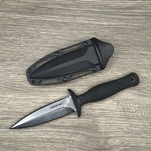 Cold Steel Counter Tac II Fixed Blade Boot Knife Taiwan AUS 8A With Sheath