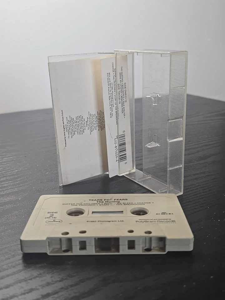 Tears For Fears The Hurting Cassette Tape Original 1983 Mad World New Wave Synth - Image 3 of 3