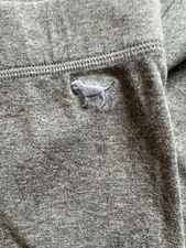 Pink Victoria’s Secret Women Gray Cozy Active Leggings Size Large