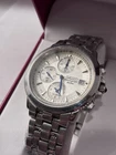 Vintage Seiko 7162 Gray Ghost Men's  Chronograph 50m  Divers Wristwatch Quartz,