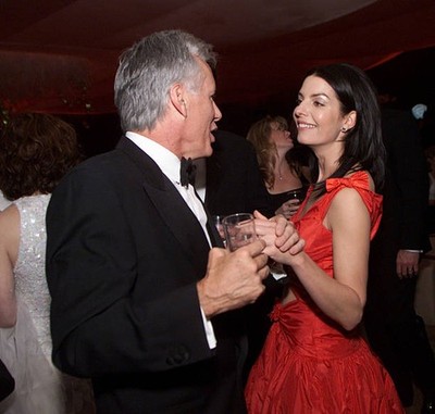 James Woods Sela Ward In Style Warner Bros Post-Golden Globes part- Old Photo 2