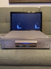 Pioneer DVD Recorder Model DVR-810H-S. Tested Works No Remote Small Dent On Top