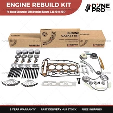 Master Engine Rebuild Kit Gasket Timing Chain Kit For 2010-2017 GMC Terrain 2.4L