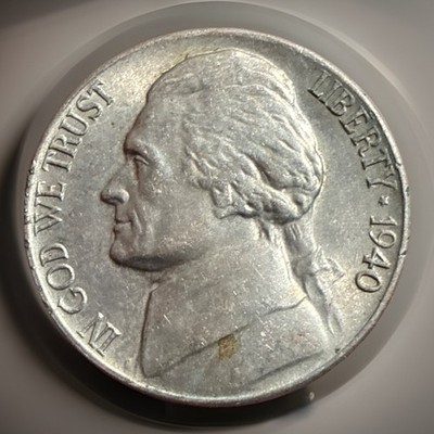 1940-D Nice Steps BU Jefferson Nickel    Sold As Pictured  Fast S&H 2520